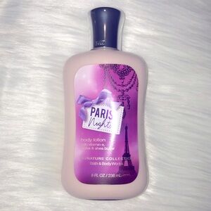 New Bath & Body Works Paris Nights Lotion 8oz Rare
